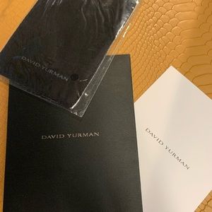 David Yurman Envelop, Card & Polish cloth